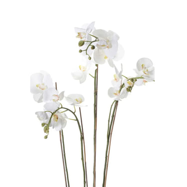 Emerald kunstplant orchidee met mos wit 90 cm 20.355