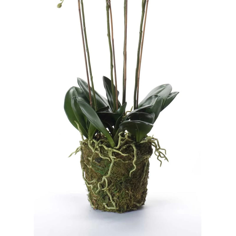 Load image into Gallery viewer, Emerald kunstplant orchidee met mos wit 90 cm 20.355

