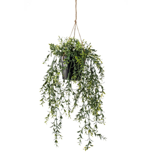 Emerald kunstplant hangend in pot buxus 50 cm