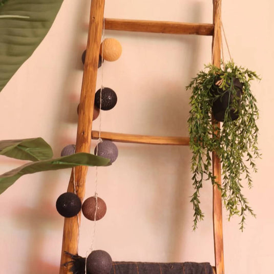 Emerald kunstplant hangend in pot buxus 50 cm