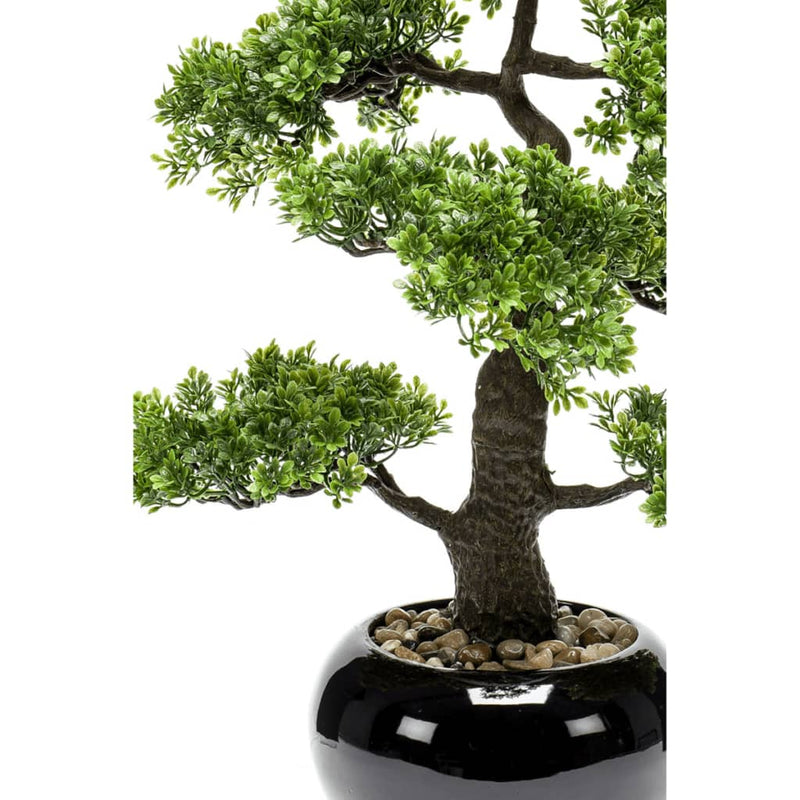 Load image into Gallery viewer, Emerald kunstplant mini bonsai ficus groen 47 cm 420006
