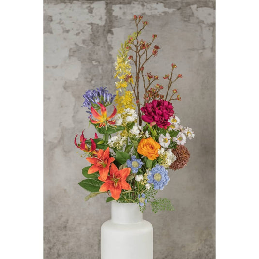 Emerald kunstboeket flower bomb xl