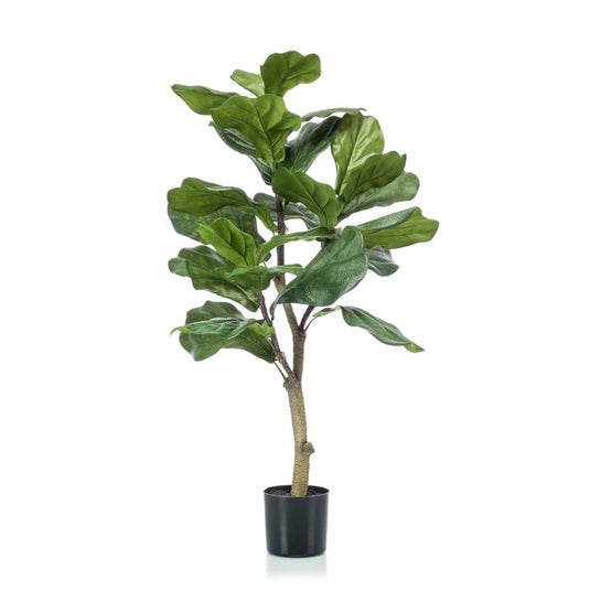 Emerald kunstplant vioolbladplant 90 cm