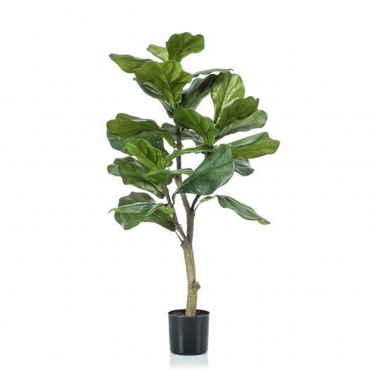 Emerald kunstplant vioolbladplant 90 cm
