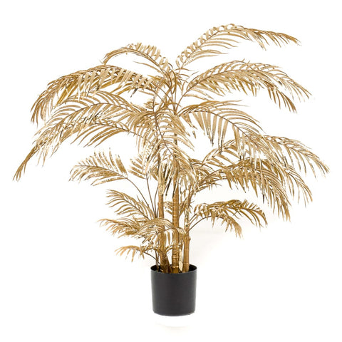 Emerald Emerald Kunstplant goudpalm 145 cm goudkleurig