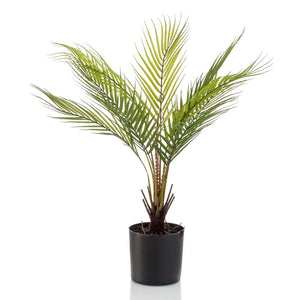 Emerald kunstplant in pot chamaedorea palm 50 cm