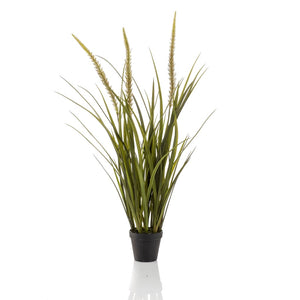 Emerald kunstplant in pot vossenstaartgras 90 cm