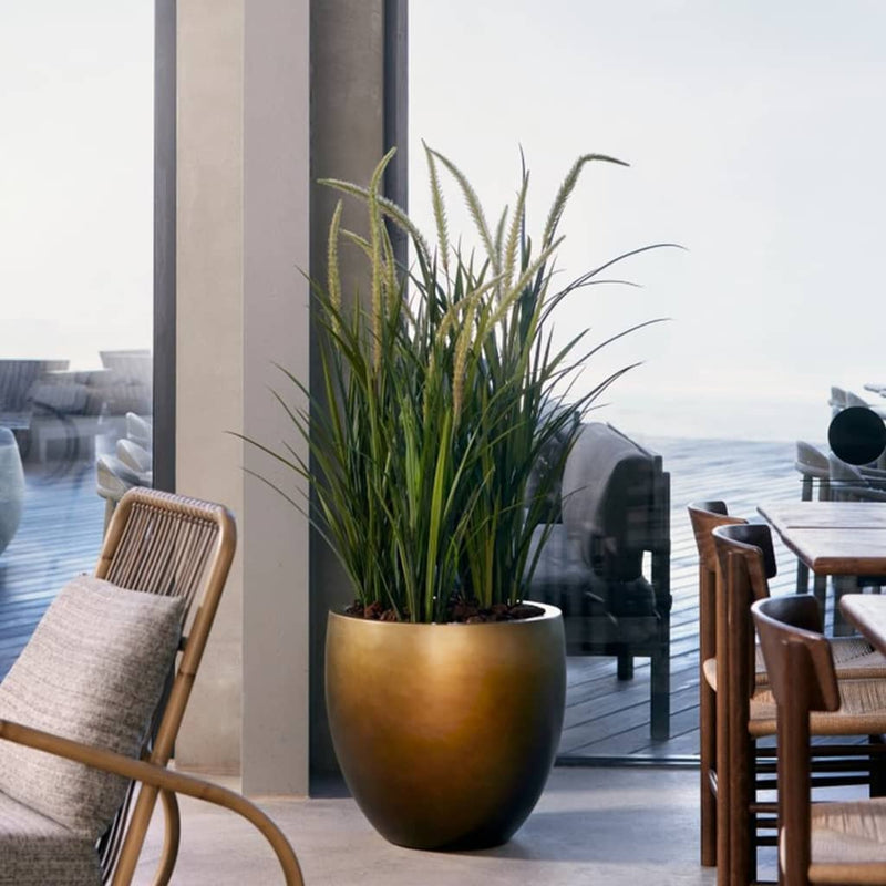 Load image into Gallery viewer, Emerald kunstplant in pot vossenstaartgras 90 cm
