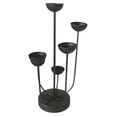 Lesli living kaarsenstandaard mira 45,5 cm zwart