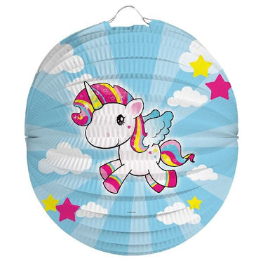 Basic Lampion Eenhoorn 22cm