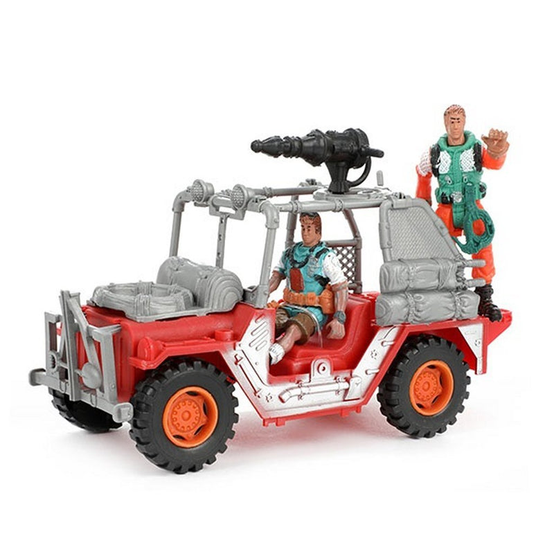 Load image into Gallery viewer, World of dinosaurs speelset met jeep
