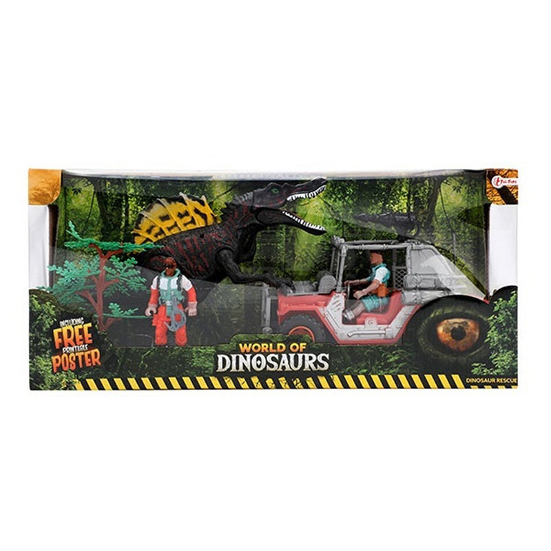 Load image into Gallery viewer, World of dinosaurs speelset met jeep
