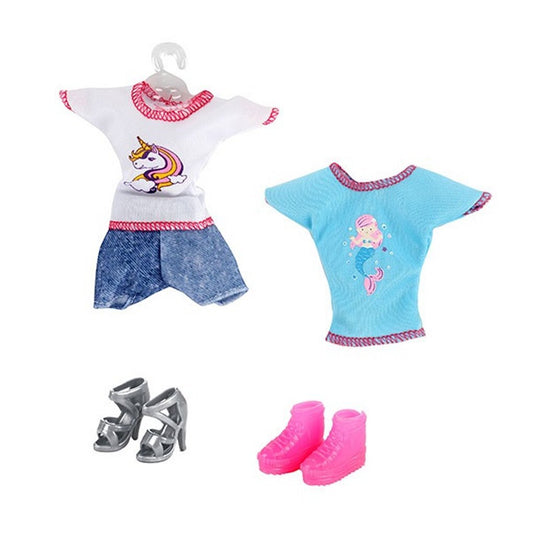 Lauren deluxe tienerpop hairextensions + accessoires en kleding