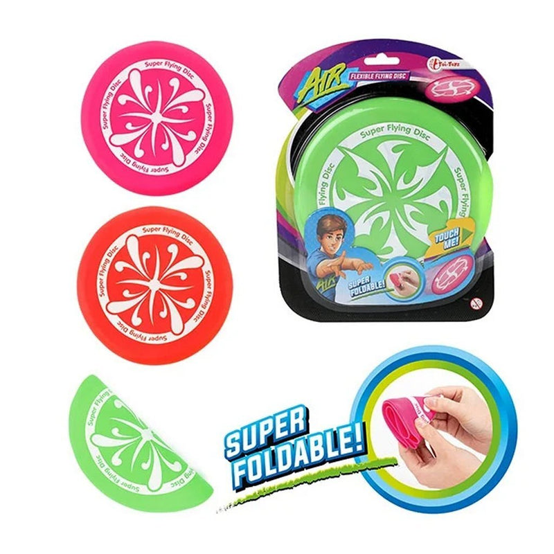 Load image into Gallery viewer, Toi-toys air superflexibele rubberen frisbee 17 cm verschillende uitvoeringen
