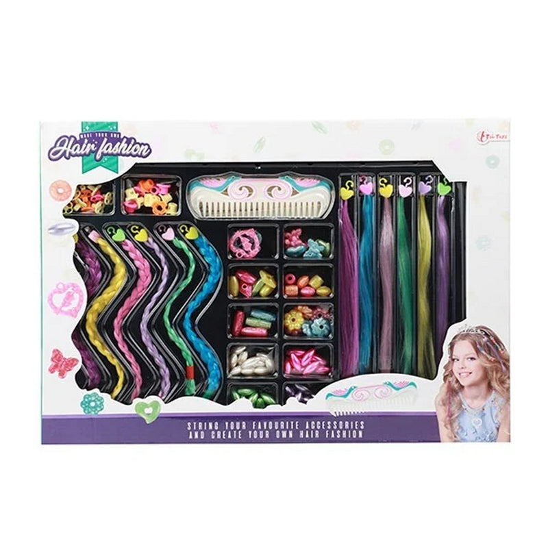 Load image into Gallery viewer, Toi-toys versier je haren kralen en haarlokken set
