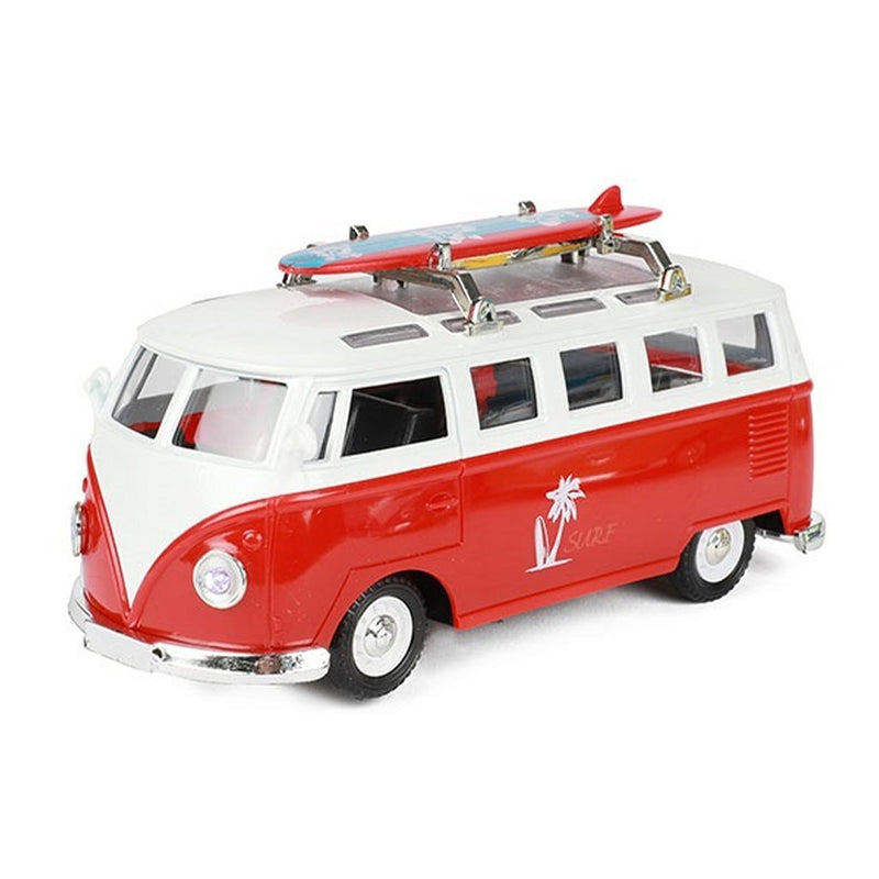 Load image into Gallery viewer, Metal vw bus + licht en geluid assorti
