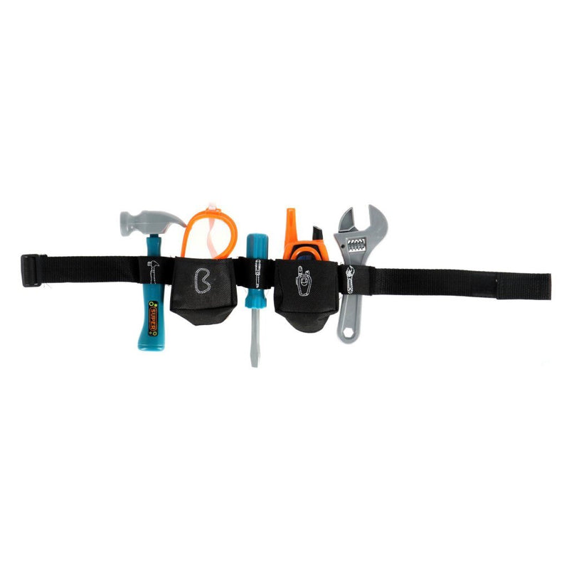 Load image into Gallery viewer, Toi-toys power tools gereedschapset in riem 6-delig
