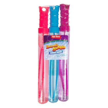 Toi-toys toi toys incredibubble bellenblaasstaaf 60ml set a 3 stuks 2 assorti