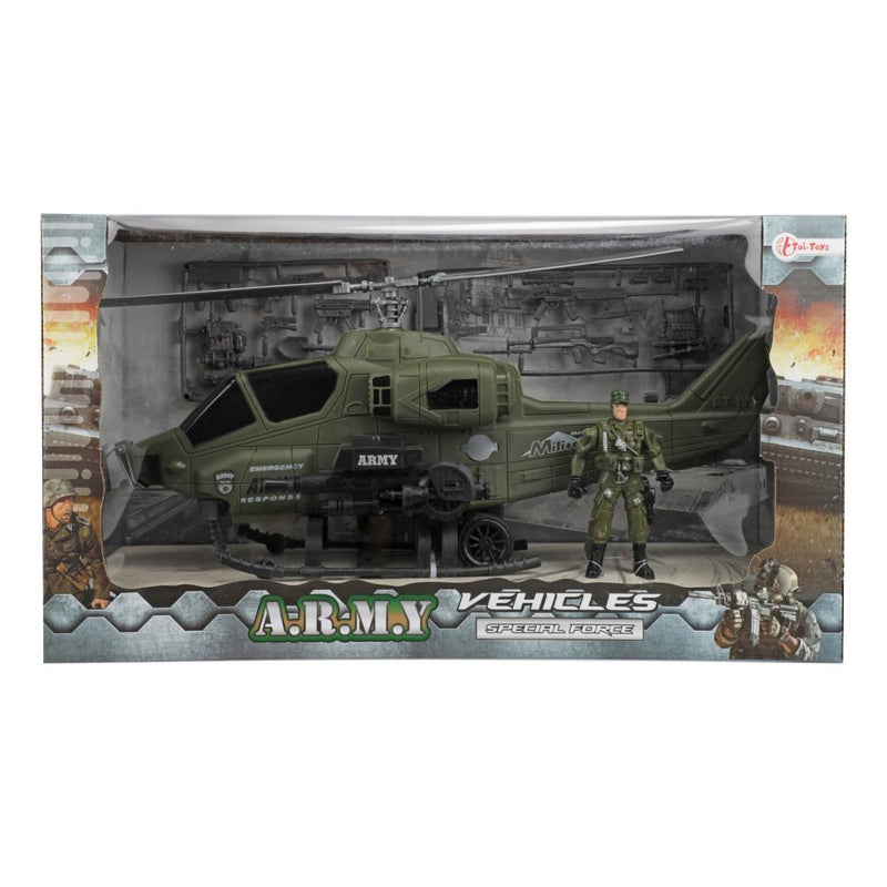 Load image into Gallery viewer, Toi-toys toi toys militair voertuig + accessoires
