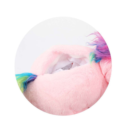 Toi-toys eenhoorn knuffel rugzak 30 cm