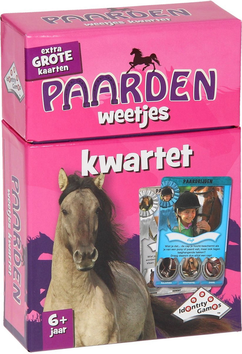 Load image into Gallery viewer, Identity games paarden weetjes kwartet
