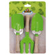Esschert Design Esschert Design Kinder-Tuingereedschap 3-delig Groen