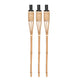 Esschert design fakkels 62.6 cm 3 stuks bamboe