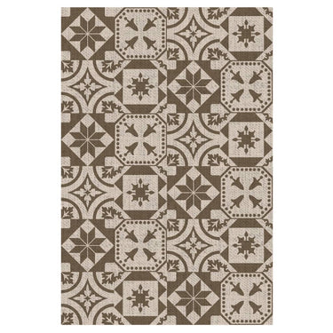 Esschert design buitenkleed portugese tegels 182x122 cm