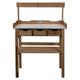 Esschert design oppottafel met lade en rek bruin