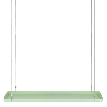Esschert design plantenblad hangend rechthoekig l groen