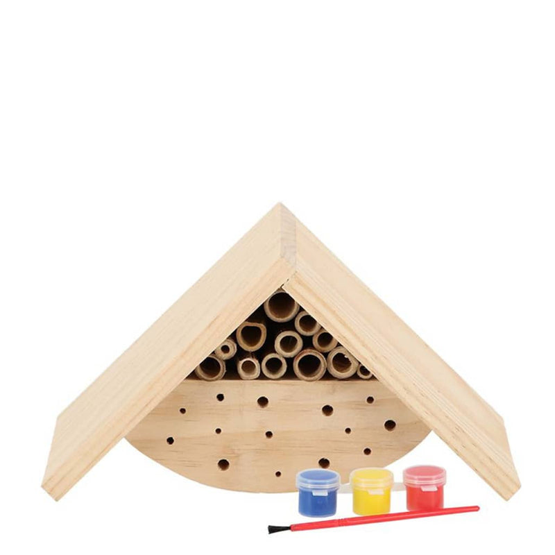 Load image into Gallery viewer, Esschert design insectenhotelset doe-het-zelf met verf
