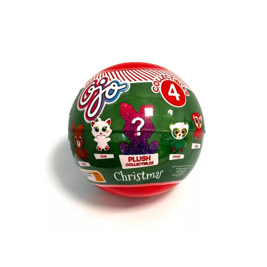 Ojo kerstmis pluche collectables 10cm 4 assorti