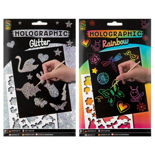 Creative craft group scratch art a4