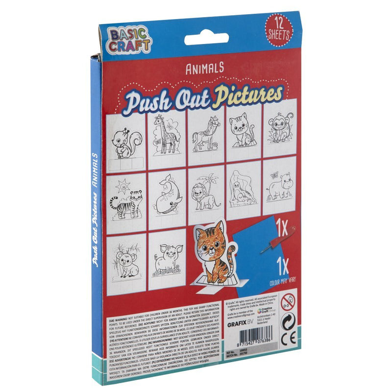 Load image into Gallery viewer, Bongers speelgoed prikblok dieren, 12dlg.
