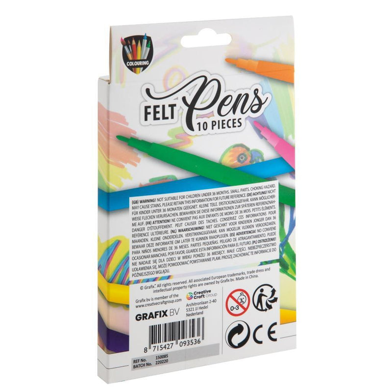 Load image into Gallery viewer, Grafix viltstiften 10 stuks
