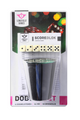Longfield dobbelset compleet - pokerbeker - 5 dobbelstenen 16 mm - scoreblok 25 vellen - complete spelset - engelhart