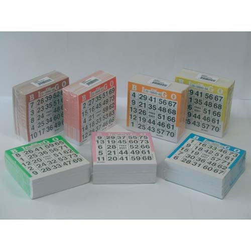 Longfield bingokaarten, 500st.
