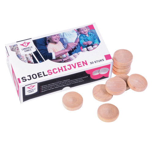 Sjoelschijvenset, 30st.