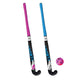 Angel sports hockeyset roze en blauw 28''