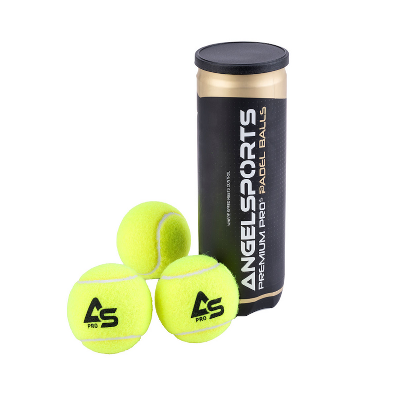 Load image into Gallery viewer, Angel sports padelballen – naaldvilt 45% wol – ipf goedgekeurd – set van 3 – hoge kwaliteit duurzaam –engelhart
