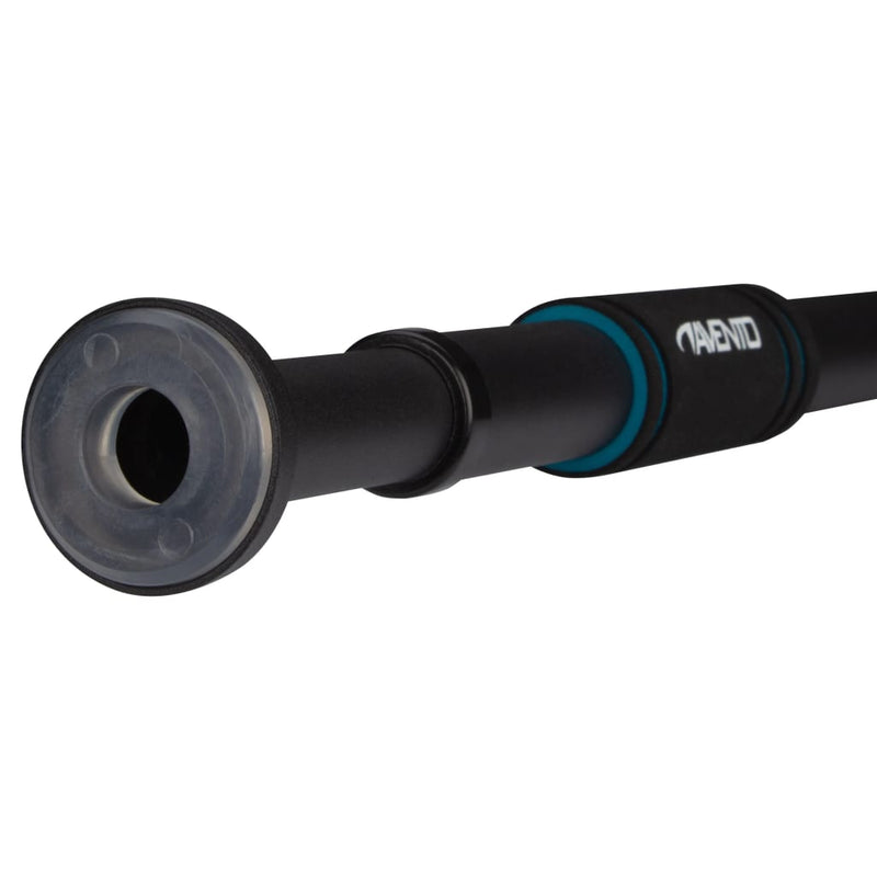 Load image into Gallery viewer, Avento Optrekstang deurpost 65-100 cm staal foam zwart
