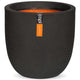 Capi bloempot urban smooth 35x34 cm zwart kbl932