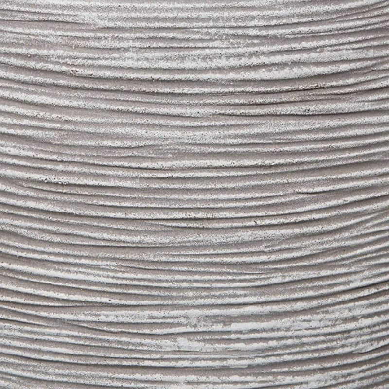 Load image into Gallery viewer, Capi bloempot nature rib elegant laag 36x47 cm ivoorkleurig kofi782
