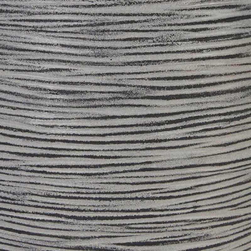 Load image into Gallery viewer, Capi bloempot nature rib elegant laag 46x58 cm antraciet kofz783
