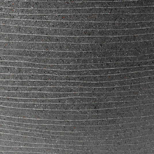 Capi bloempot arc granite laag 61x25 cm antracietkleurig
