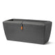 Capi plantenbak arc granite rechthoekig 90x35x40 cm antracietkleurig