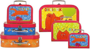 Kofferset dikkie dik 3-delig