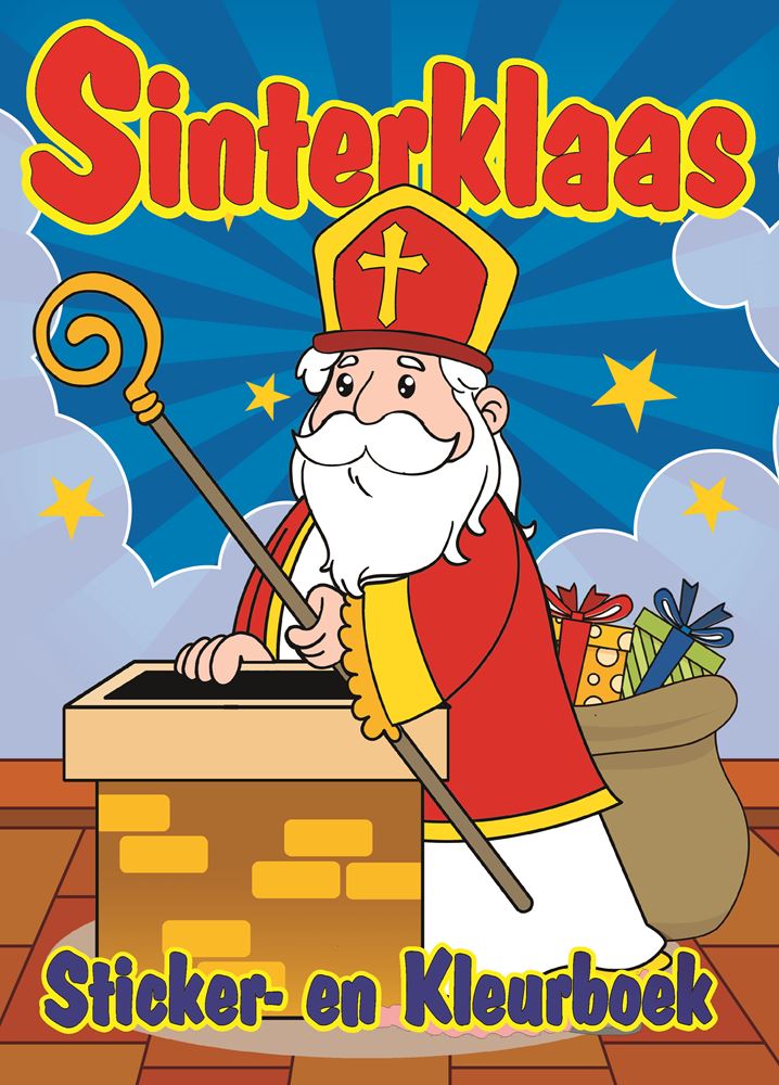 Load image into Gallery viewer, Sinterklaas sticker-en kleurboek 2 a. a4
