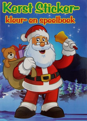 Boek specials nederland bv kerst sticker- en kleurboek