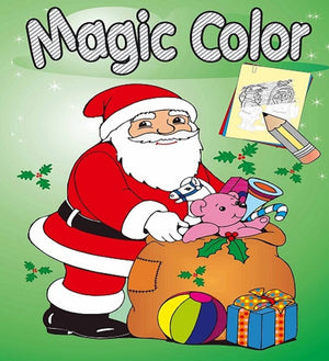 Boek specials nederland bv magic color toverblok kerst